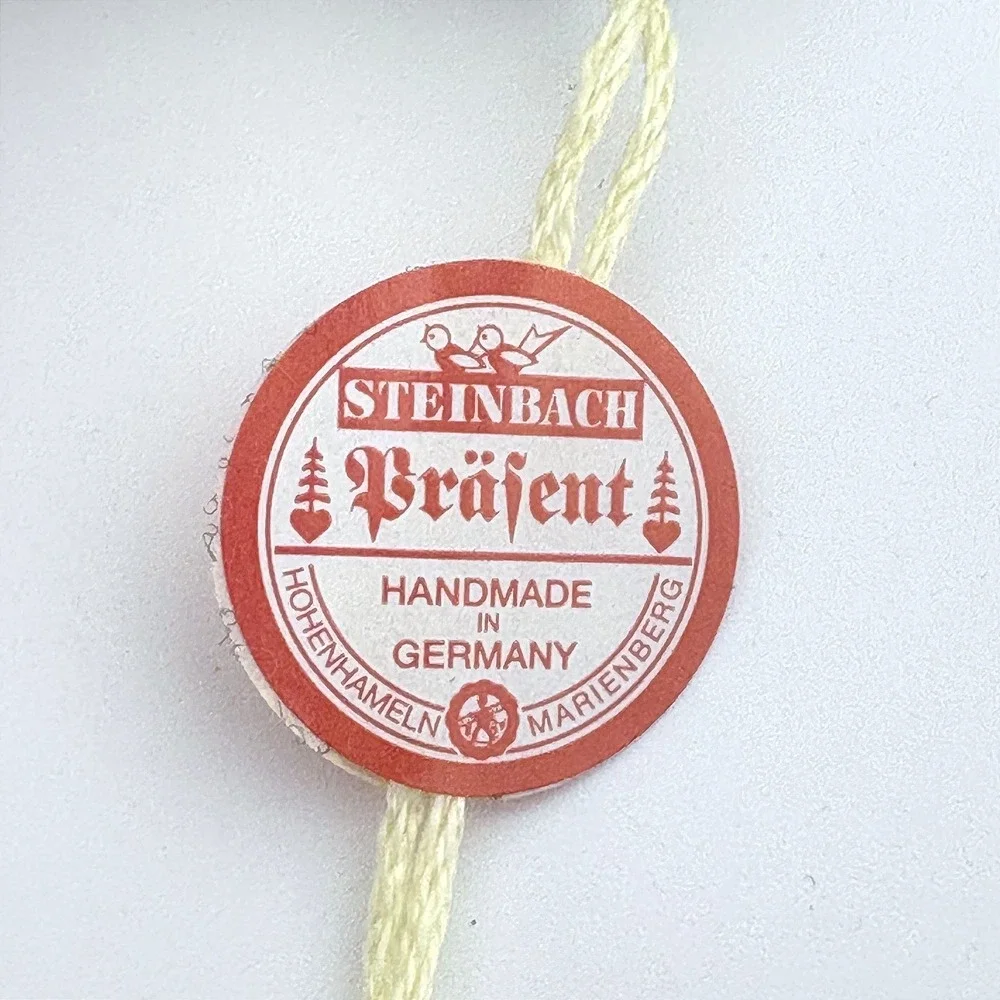 Steinbach German Wooden Ornament‎ Wizard with Sun Moon Stars Folk Art Erzgebirge